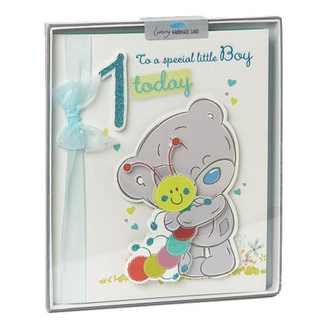 1st Birthday Boy Me to You Bear Handmade Boxed Card £6.99